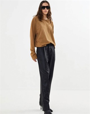 Raina Glazed Pleat Hose